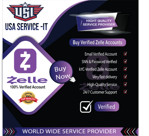 Buy Verified Zelle Accounts